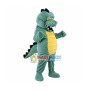 Fierce Green Alligator Mascot Adult Costume 