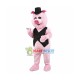 Gentleman Pig Mascot Adult Costume 
