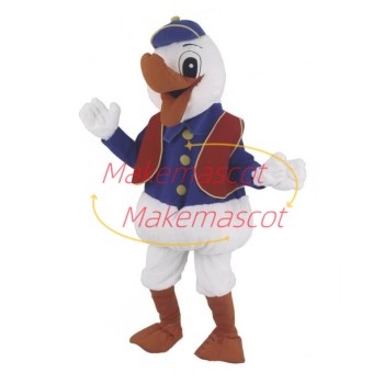 White Duck Mascot Costume Fancy Dress Outfit White Duck Mascot Costume Fancy Dress Outfit
