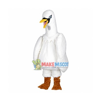 Mute Swan Mascot Costume Mute Swan Mascot Costume