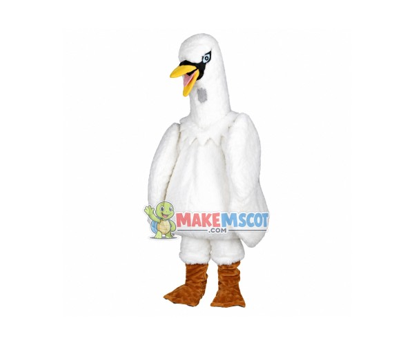 Mute Swan Mascot Costume Mute Swan Mascot Costume