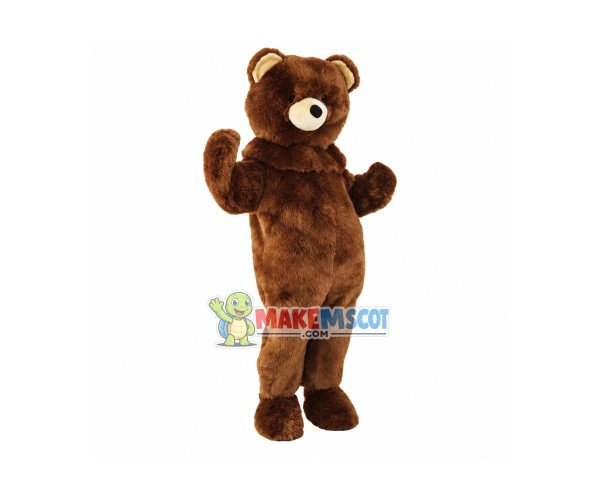 Long Plush Teddy Bear Mascot Costume Long Plush Teddy Bear Mascot Costume