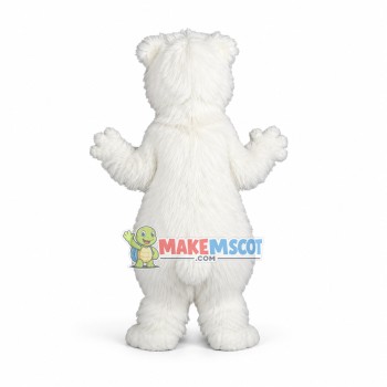 Lovely Polar Bear Mascot Costume Lovely Polar Bear Mascot Costume