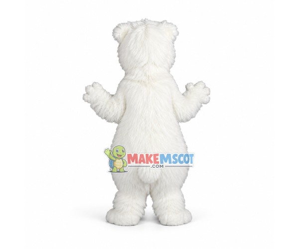 Lovely Polar Bear Mascot Costume Lovely Polar Bear Mascot Costume