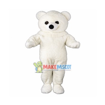 Long Plush White Bear Mascot Costume Long Plush White Bear Mascot Costume
