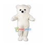 Long Plush White Bear Mascot Costume