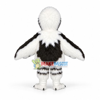 Baby Eagle Long Fur Mascot Costume Baby Eagle Long Fur Mascot Costume
