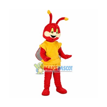 Dragonfly Mascot Costume 