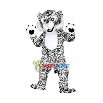 White Tiger Mascot Costume White Tiger Mascot Costume
