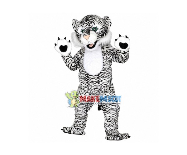White Tiger Mascot Costume White Tiger Mascot Costume