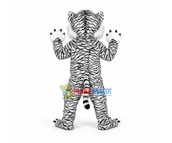 White Tiger Mascot Costume White Tiger Mascot Costume
