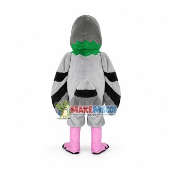 Rock Pigeon Mascot Costume Rock Pigeon Mascot Costume