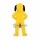 Yellow Dog Mascot Costume Yellow Dog Mascot Costume