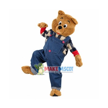 Brown Bear Mascot Costume Fancy Dress Outfit Brown Bear Mascot Costume Fancy Dress Outfit