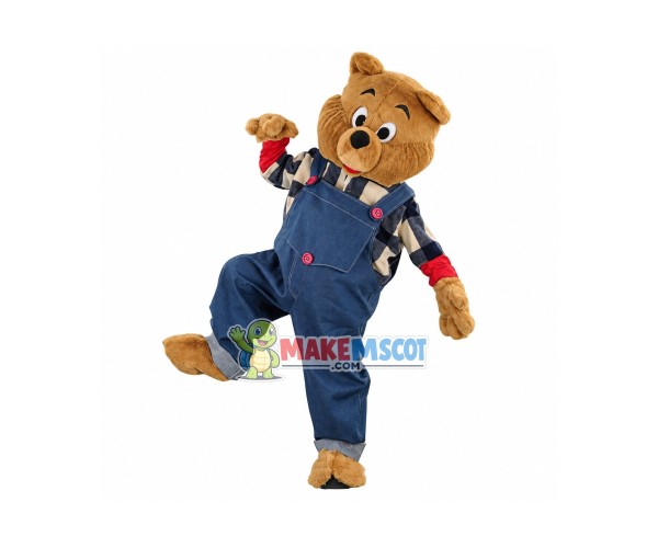 Brown Bear Mascot Costume Fancy Dress Outfit Brown Bear Mascot Costume Fancy Dress Outfit