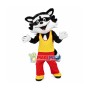 Black Raccoon Mascot Costume Fancy Dress Outfit