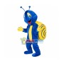 Lovely Blue Snail Mascot Costume