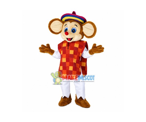 Lovely Mexican Mouse Mascot Adult Costume Lovely Mexican Mouse Mascot Adult Costume