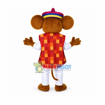 Lovely Mexican Mouse Mascot Adult Costume Lovely Mexican Mouse Mascot Adult Costume