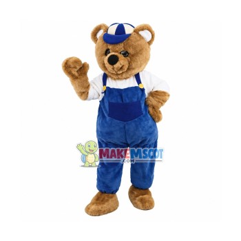 Cuddly Bear Mascot Costume Fancy Dress Outfit Cuddly Bear Mascot Costume Fancy Dress Outfit