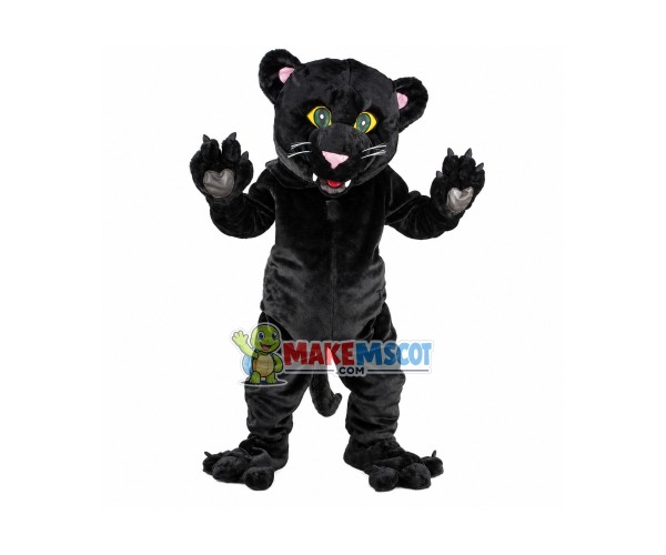 Black Panther Mascot Costume Black Panther Mascot Costume