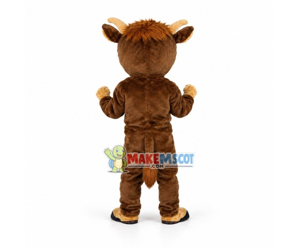 Power Bull Mascot Costume Power Bull Mascot Costume