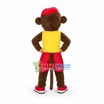 Lovely Monkey Mascot Costume Fancy Dress Outfit Lovely Monkey Mascot Costume Fancy Dress Outfit