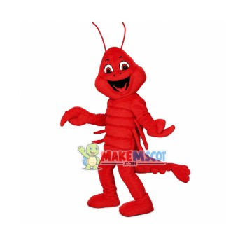 Lovely Red Lobster Mascot Costume Lovely Red Lobster Mascot Costume