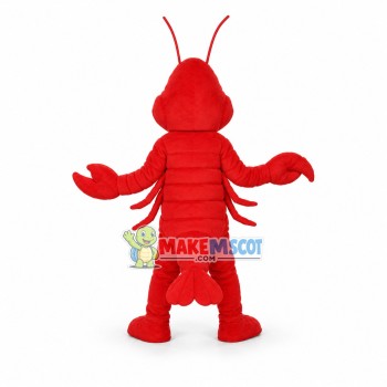 Lovely Red Lobster Mascot Costume Lovely Red Lobster Mascot Costume