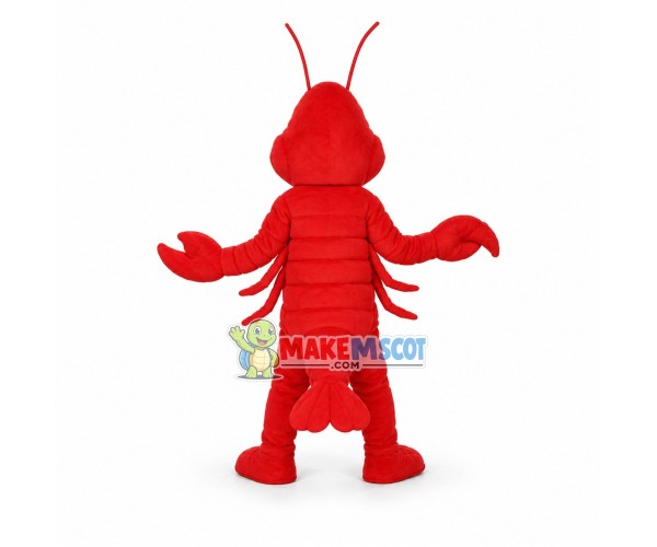 Lovely Red Lobster Mascot Costume 