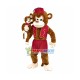 Circus Monkey Mascot Costume Circus Monkey Mascot Costume