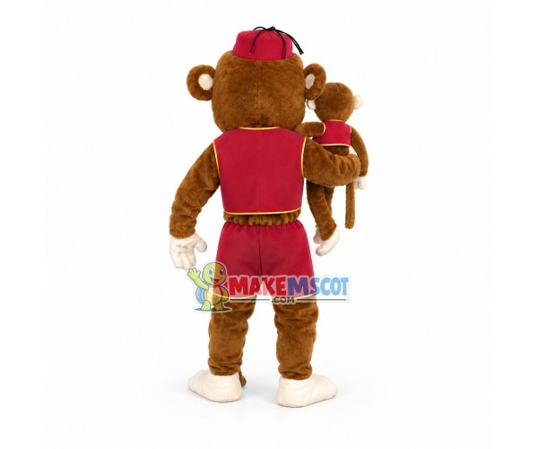 Circus Monkey Mascot Costume Circus Monkey Mascot Costume