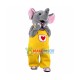 Cute Grey Elephant Mascot Costume Fancy Dress Outfit Cute Grey Elephant Mascot Costume Fancy Dress Outfit