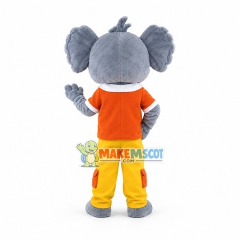Lovely Grey Koala Mascot Costume Fancy Dress Outfit Lovely Grey Koala Mascot Costume Fancy Dress Outfit