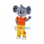 Lovely Grey Koala Mascot Costume Fancy Dress Outfit