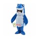 Fierce Blue Shark Mascot Adult Costume Fierce Blue Shark Mascot Adult Costume