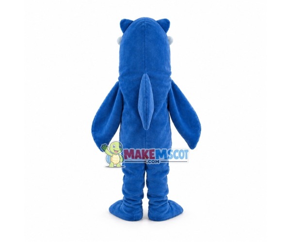 Fierce Blue Shark Mascot Adult Costume Fierce Blue Shark Mascot Adult Costume