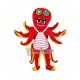Lovely Red Octopus Mascot Costume Fancy Dress Outfit Lovely Red Octopus Mascot Costume Fancy Dress Outfit