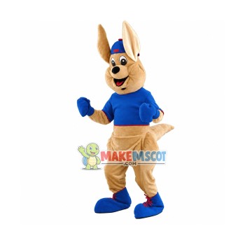 Lovely Kangaroo Mascot Costume Fancy Dress Outfit