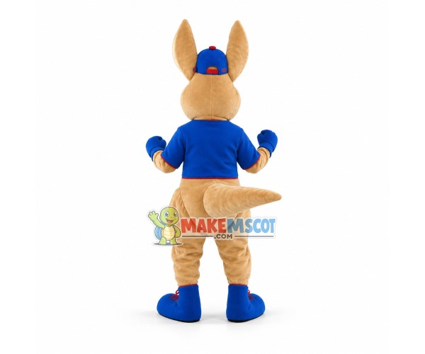 Lovely Kangaroo Mascot Costume Fancy Dress Outfit Lovely Kangaroo Mascot Costume Fancy Dress Outfit