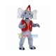 Circus Grey Elephant Mascot Costume Circus Grey Elephant Mascot Costume