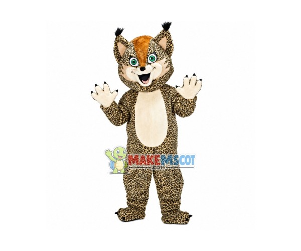 Lovely Lynx Mascot Costume Lovely Lynx Mascot Costume