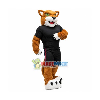 College Power Cougar Mascot Costume College Power Cougar Mascot Costume