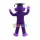 University Purple Monkey Mascot Costume 