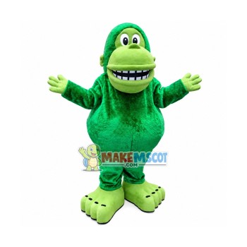 EcoRilla the Green Gorilla Mascot Costume EcoRilla the Green Gorilla Mascot Costume