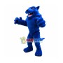 Fierce Blue Wolverine Mascot Costume 