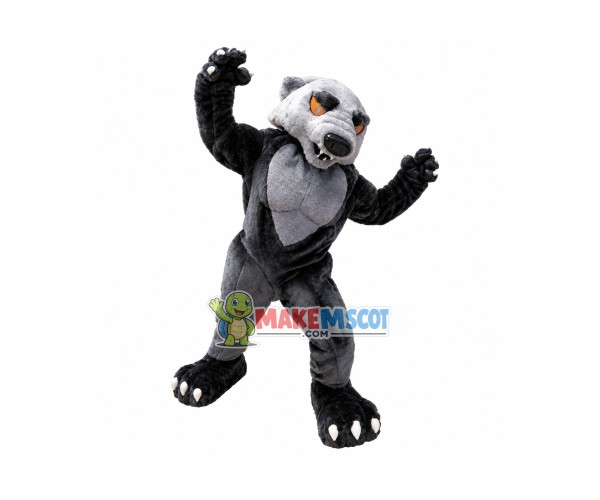 College Fierce Power Badger Mascot Costume 
