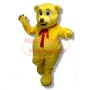 Adorable Yellow Bear Mascot Costume For Holiday Party