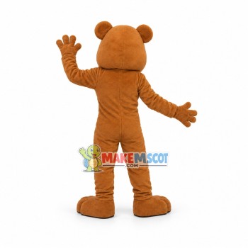Amiable Scrubby Bear Mascot Costume Amiable Scrubby Bear Mascot Costume