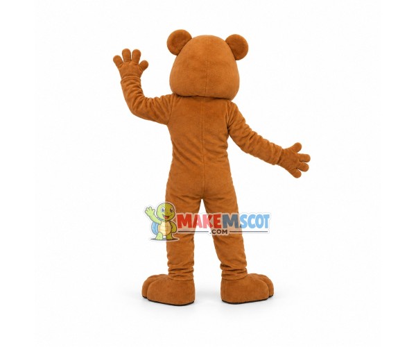 Amiable Scrubby Bear Mascot Costume Amiable Scrubby Bear Mascot Costume